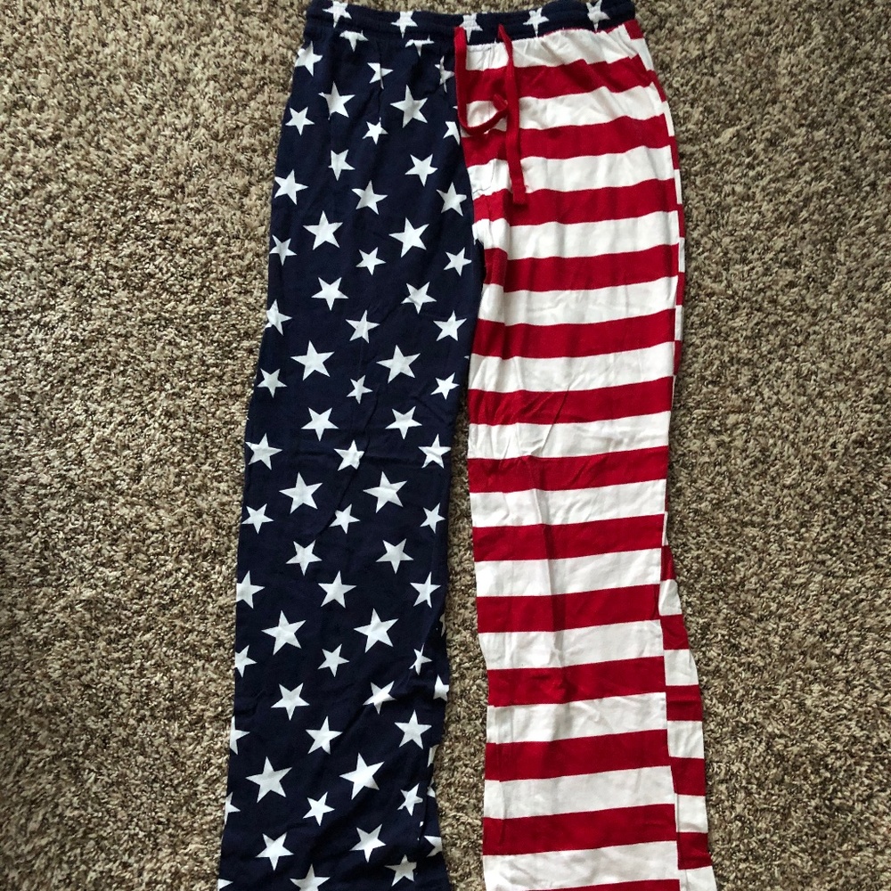 American Flag PJ Pants